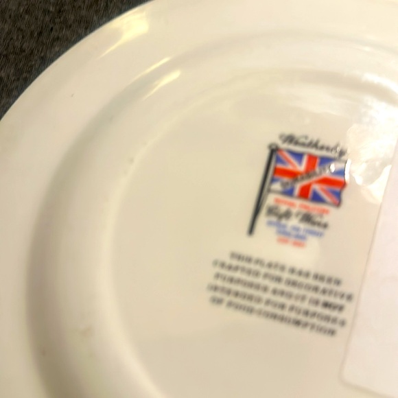 VINTAGE POOLE POTTERY PLATE "FIRST THE TOAST THEN THE ROAST ... - Picture 4 of 4